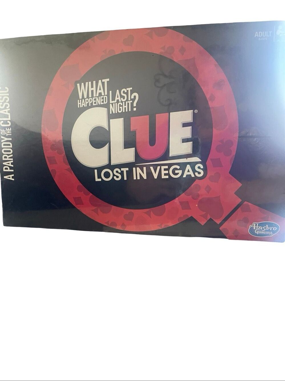 New Hasbro CLUE Lost In Vegas What Happened Last Night? Board Game
